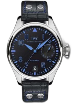 [IW5004-28 (aka: IW500428)] Big Pilot Stainless Steel / Black / Los Angeles