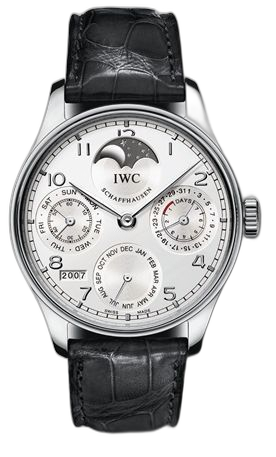 [IW5022-19 (aka: 5022-19, IW502219)] Portuguese Perpetual Calendar 5022 Platinum / Silver