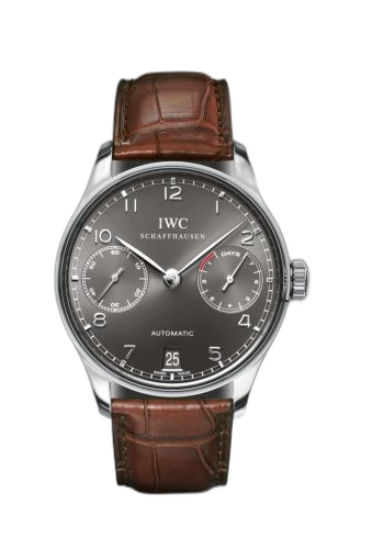 [IW5001-06 (aka: 5001-06, IW500106)] Portuguese Automatic White Gold / Ardoise