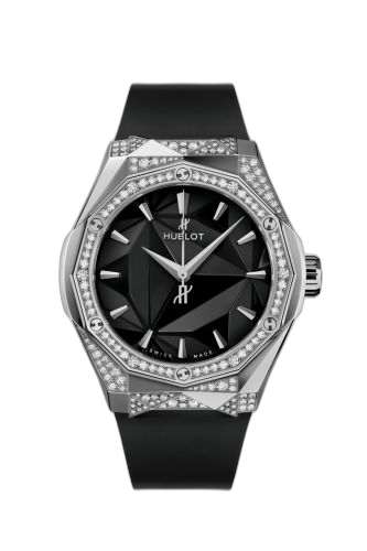 [550.NS.1800.RX.1804.ORL19] Classic Fusion Orlinski 40 Titanium - Alternative Pavé / Black / Rubber