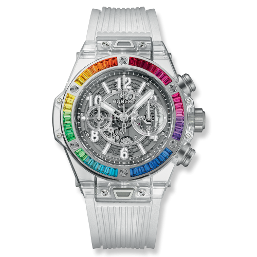 [411.JX.4803.RT.4099] Big Bang Unico 45 Sapphire / Rainbow