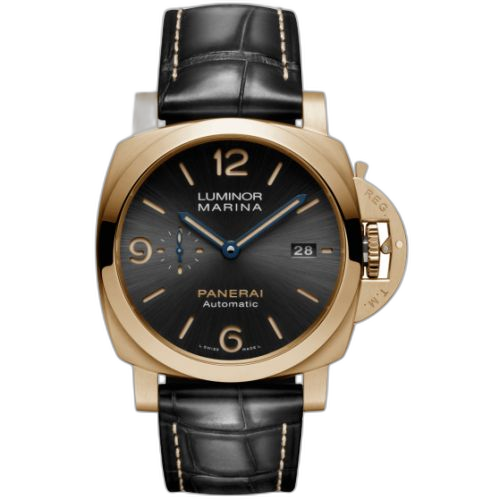 [PAM01115] Luminor 1950 44 3 Days Yellow Gold / Grey