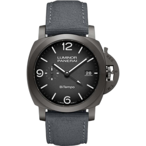 [PAM01467 (aka: PAM 1467)] Luminor 1950 44 BiTempo Stainless Steel / New York