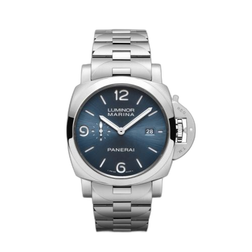 [PAM03323 (aka: PAM 3323)] Luminor Marina Titanio Light Blue / Bracelet