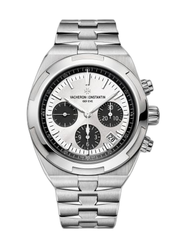 [5500V/110A-B686] Overseas Chronograph Stainless Steel / Silver