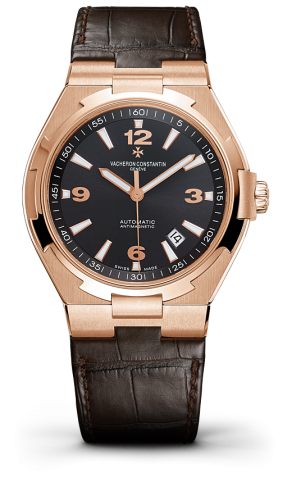 [47040/000R-9666] Overseas Automatic Pink Gold / Black