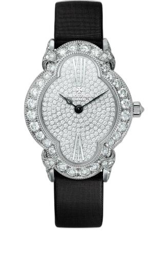 [37640/000G-B021] Heures Créatives Romantique White Gold - Diamond / Diamond