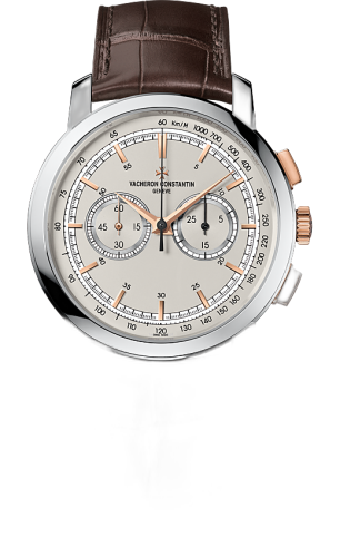 [47192/000B-9828] Traditionnelle Chronograph White & Pink