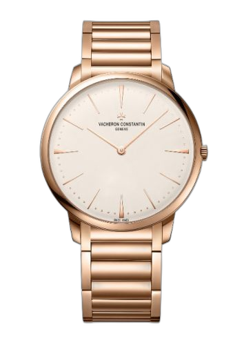 [81180/CB1R-9159] Patrimony Contemporaine 40 Manual-Winding Pink Gold / Silver / Bracelet