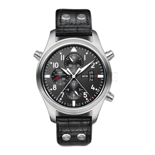 [IW3778-01 (aka: 3778-01, IW377801)] Pilot's Watch Double Chronograph