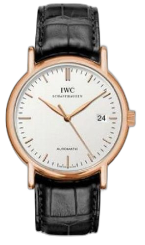 [IW3533-27 (aka: IW353327)] Portofino Automatic / Rose Gold / White / Strap