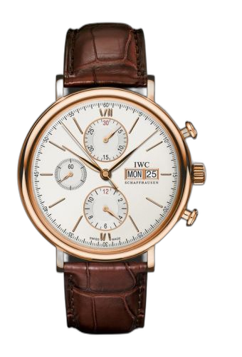 [IW3910-20 (aka: 3910-20, IW391020)] Portofino Chronograph Red Gold / Silver