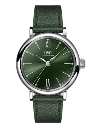 [IW3574-12 (aka: IW357412)] Portofino 34 Stainless Steel / Green