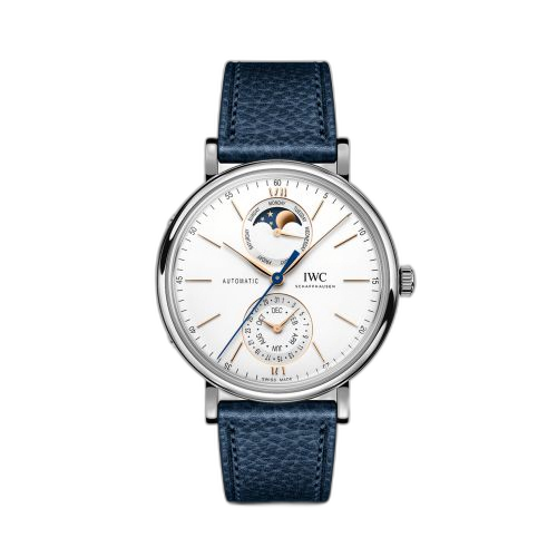 [IW3590-01 (aka: IW359001)] Portofino Complete Calendar 41 Stainless Steel / Silver