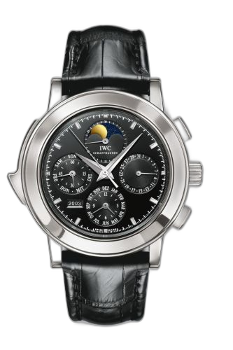 [IW3770-15] Grande Complication 3770 Platinum / Black / German
