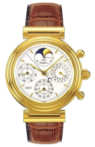 [IW3750-03 (aka: 3750-03, IW375003)] Da Vinci Perpetual Yellow Gold / White / English