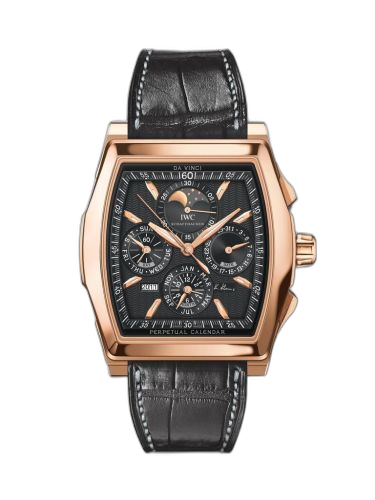 [IW3762-06 (aka: 3762-06, IW376206)] Da Vinci Perpetual Edition Kurt Klaus Rose Gold / Black