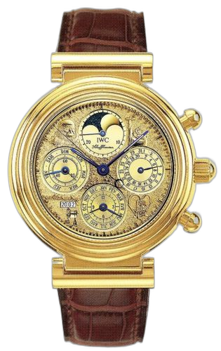 [IW3752-15 (aka: IW375215)] Da Vinci Tourbillon Leonardo Yellow Gold / English