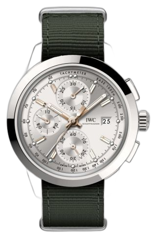 [IW3808-AM (aka: IW3808AM)] Ingenieur Chronograph Custom Stainless Steel / Silver-Gold / NATO