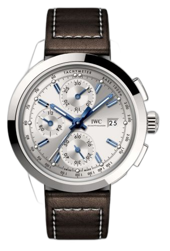 [IW3808-AP (aka: IW3808AP)] Ingenieur Chronograph Custom Stainless Steel / Silver-Blue/ Calf