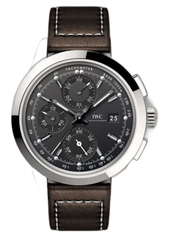 [IW3808-BC (aka: IW3808BC)] Ingenieur Chronograph Custom Stainless Steel / Black-Black / Calf