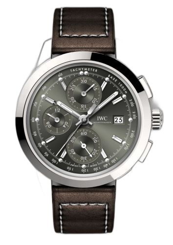 [IW3808-BO (aka: IW3808BO)] Ingenieur Chronograph Custom Stainless Steel / Green-Rhodium / Calf