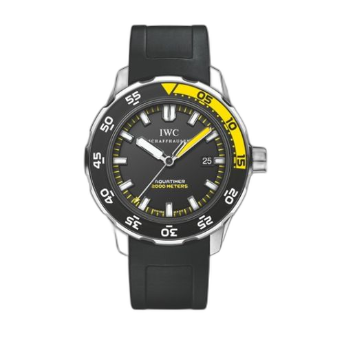 [IW3568-02 (aka: 3568-02, IW356802)] Aquatimer 2000 Stainless Steel / Black / Rubber