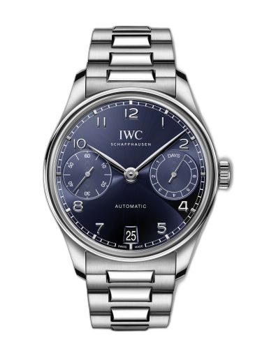 [IW5017-04 (aka: IW501704)] Portugieser Automatic 42 Stainless Steel / Blue / Bracelet