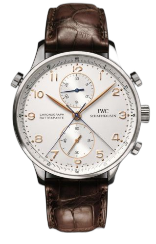 [IW3712-01 (aka: 3712-01, IW371201)] Portugieser Chrono-Rattrapante Stainless Steel / Silver
