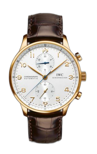 [IW3714-16] Portuguese Chrono-Automatic Yellow Gold / Silver