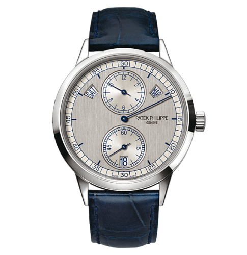 [5235G-001] Annual Calendar Regulator 5235 White Gold / Silver