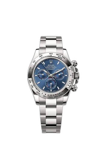 [126509-0005 (aka: m126509-0005)] Cosmograph Daytona White Gold / Blue / Oyster