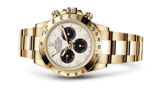 [116528-0038] Cosmograph Daytona Yellow Gold / Panda Racing