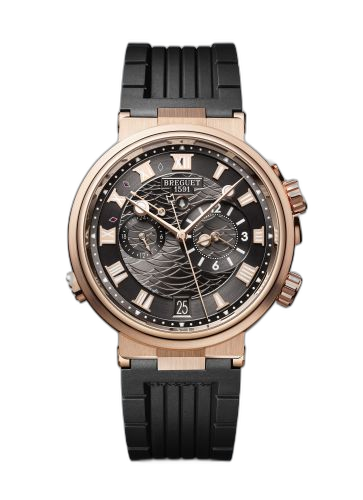 [5547BR/G3/5ZU] Marine Alarme Musicale Rose Gold / Grey / Rubber