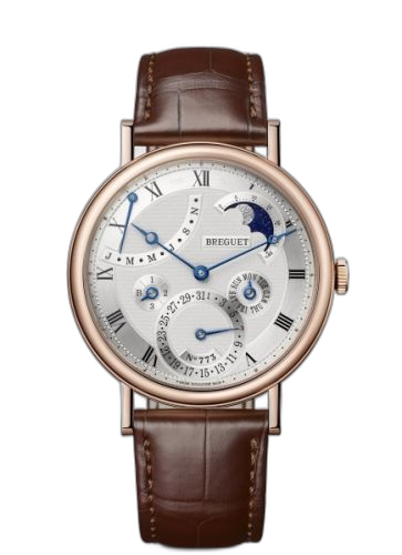 [7327BR/11/9VU] Classique Perpetual Calendar 7327 Rose Gold / Silver