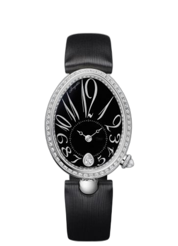 [8918BB/2N/764/D00D] Reine de Naples 8918 White Gold - Diamond / Black