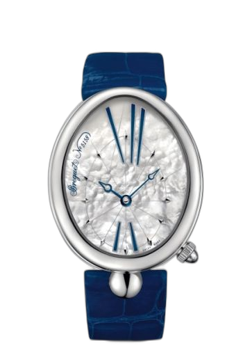 [8967ST/51/986] Reine de Naples 8967 Stainless Steel / White MOP