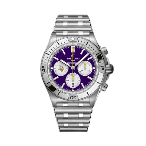 [AB01342B1K4A1] Chronomat B01 42 NFL Minnesota Vikings