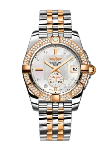 [C3733053.A725.376C] Galactic 36 Automatic Stainless Steel / Rose Gold / Diamond / Pearl Diamond / Bracelet