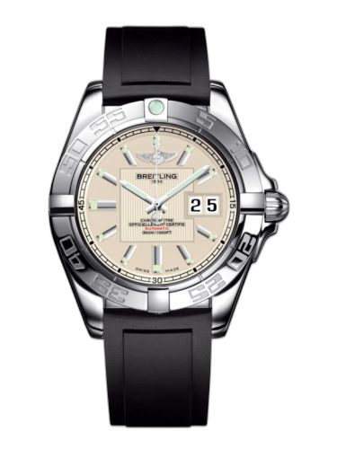 [A49350L2.G699.132S] Galactic 41 Stainless Steel / Sierra Silver / Rubber