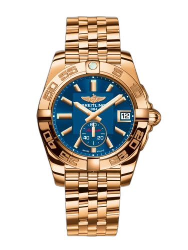 [H3733012.C831.376H] Galactic 36 Automatic Rose Gold / Gun Blue / Bracelet
