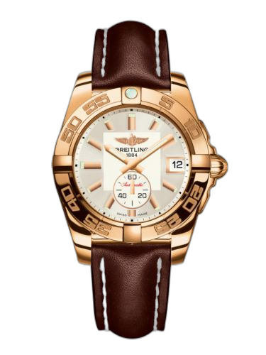 [H3733012.G714.416X] Galactic 36 Automatic Rose Gold / Stratus Silver / Calf