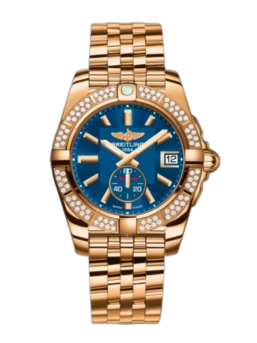 [H3733053.C831.376H] Galactic 36 Automatic Rose Gold / Diamond / Gun Blue / Bracelet