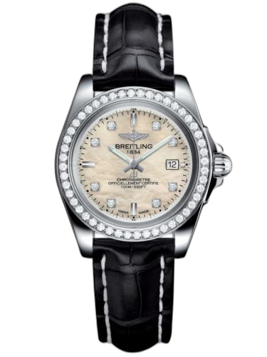 [A7133053/A801/777P/A14BA.1] Galactic 32 Sleek Edition Stainless Steel / Diamond / Pearl Diamond / Croco