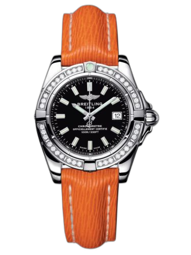 [A71356LA.BE76.212X] Galactic 32 Stainless Steel / Diamond / Onyx Black / Sahara