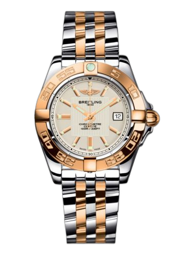 [C71356L2.G704.367C] Galactic 32 Stainless Steel / Rose Gold / Sierra Silver / Bracelet