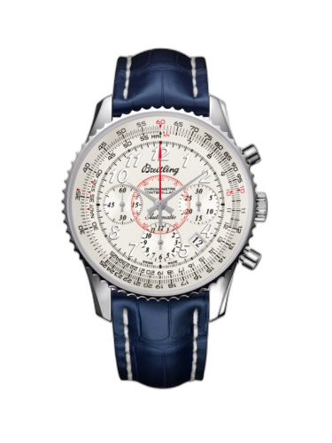 [AB013012|G735|718P] Montbrillant 01 Stainless Steel / Mercury Silver / Croco