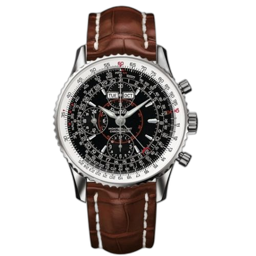 [A2133012.B571.737P] Montbillant Datora Black / Brown Alligator