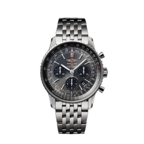 [AB0121A21B1A1] Navitimer 1 B01 Chronograph 43 Stainless Steel / Grey / Japan Special Edition