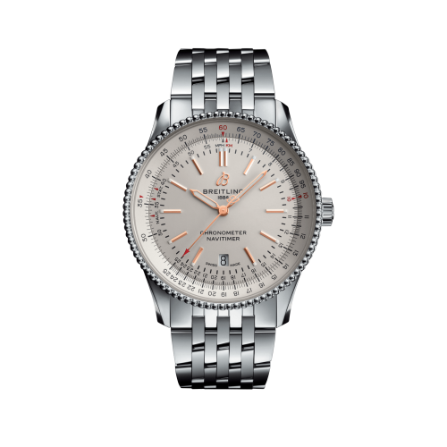 [A17326211G1A1] Navitimer Automatic 41 Automatic Stainless Steel / Silver / Bracelet